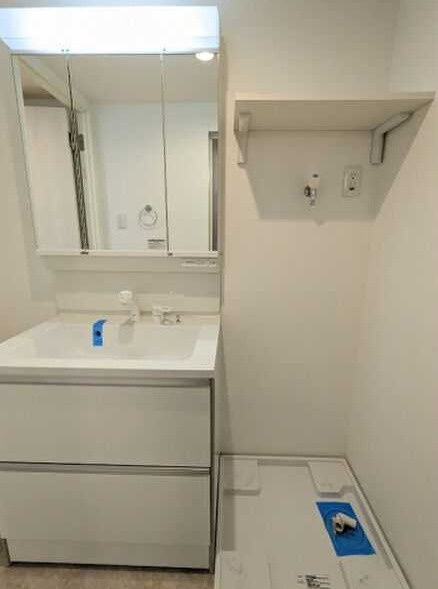 名古屋市北区　一棟アパート　ベストステージ大杉の独立洗面台