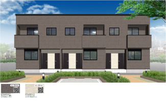 【外観パース】 | minato terrace飾磨