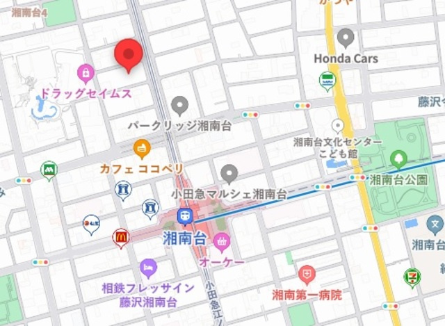 湘南台　メゾン　フォーサイトの地図