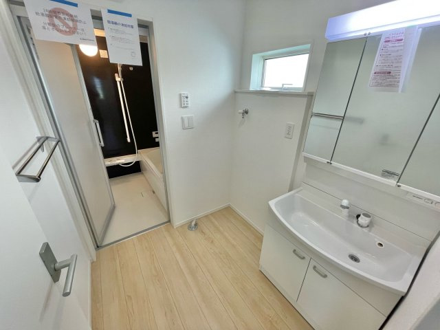 【新築戸建て】秋田市高陽青柳町第4　2号棟の脱衣所
