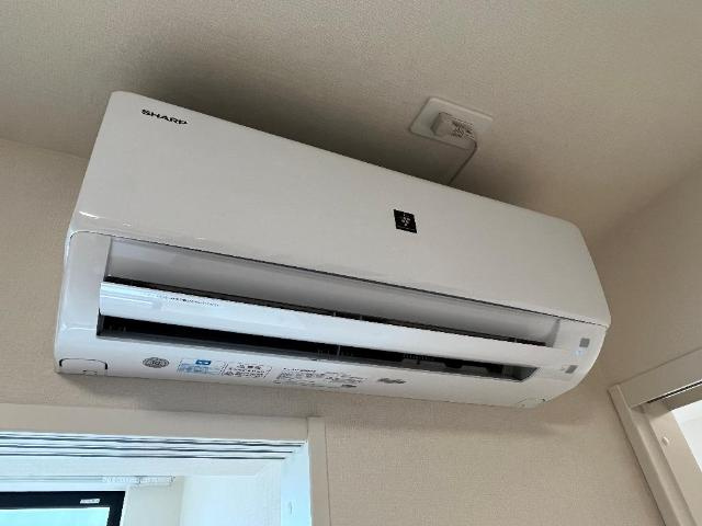 【設備】 | 交野市郡津4丁目アパート新築工事 | エアコン（イメージ）