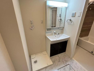 【洗面所】 | 交野市郡津３丁目アパート新築工事 | 洗面所（イメージ）