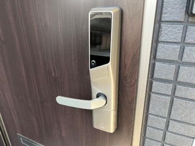 【内装】 | 交野市郡津３丁目アパート新築工事 | 電子キー（イメージ）