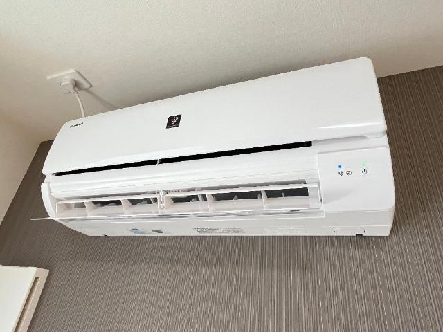 【設備】 | 交野市郡津4丁目アパート新築工事 | エアコン（イメージ）