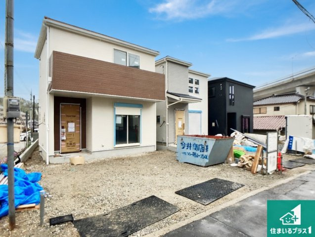 神戸市垂水区名谷町　第2期　新築一戸建ての外観|周辺は落ち着いた街並みの住宅地！子育てがしやすい住環境です！まだ未完成ですが、現地でしかわからない事もございます。是非一度ご覧ください。