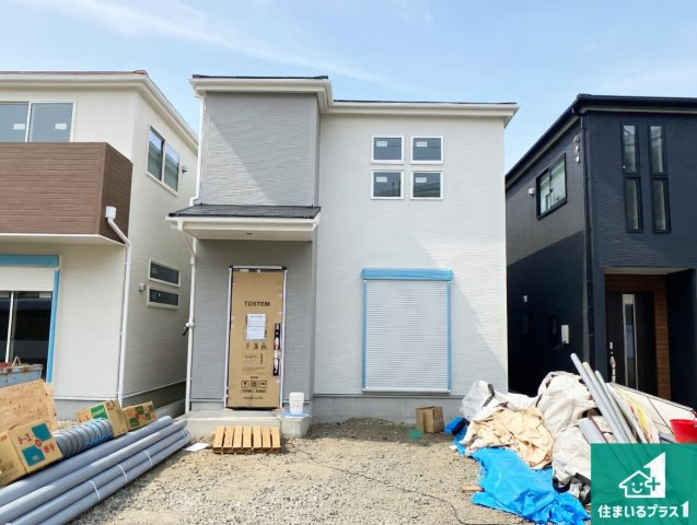 神戸市垂水区名谷町　第2期　新築一戸建ての外観|周辺は落ち着いた街並みの住宅地！子育てがしやすい住環境です！まだ未完成ですが、現地でしかわからない事もございます。是非一度ご覧ください。