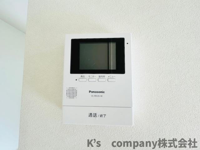 ●茅ヶ崎市室田1丁目　中古戸建のセキュリティ|訪問者の顔が確認できるモニター付きインターフォン☆