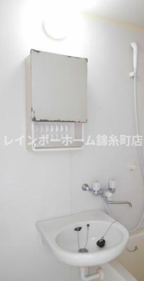 ハイツリベカⅡの洗面所