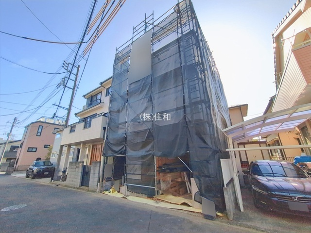 【新築分譲住宅】富士見市鶴馬3530番の外観パース|完成予想パース