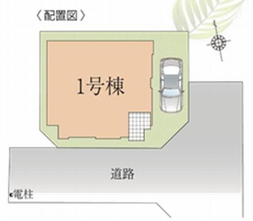 【仲介手数料０円】茅ヶ崎市松尾1期　新築一戸建ての区画図|茅ヶ崎市松尾1期　新築一戸建て