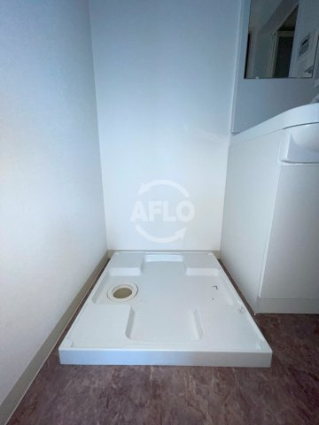 エルグランドの洗面所|エルグランド　洗濯機置き場