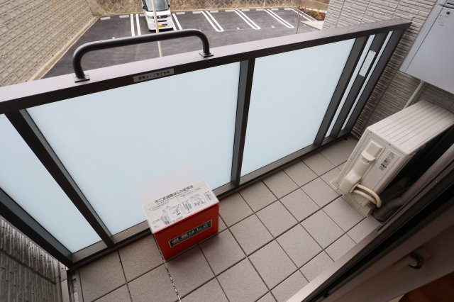 コティマヒルズ生駒のバルコニー