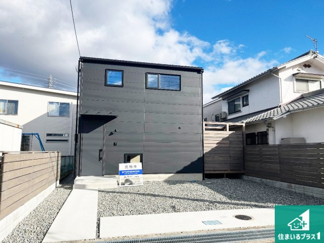 揖保郡太子町鵤　新築一戸建ての外観|お客様に長く安心して住んでいだだける事にこだわった家づくり！住んでからのアフターサービスにもしっかりと取り組んでいます！