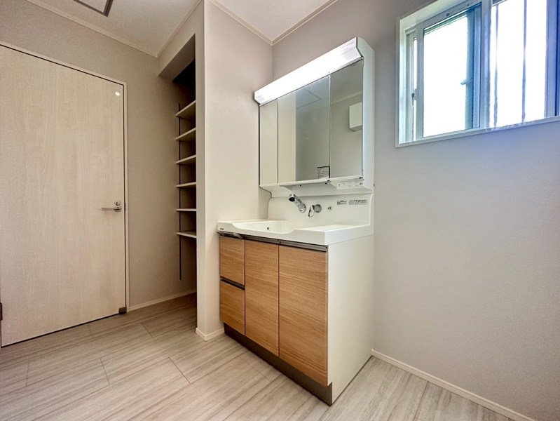 東松山市大字石橋新築戸建 全31区画 1号棟の独立洗面台