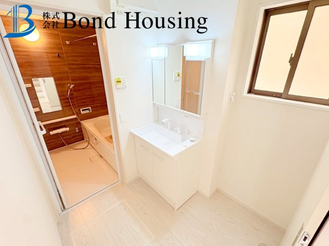 JR西明石駅徒歩約19分・周辺環境充実　藤江　限定1棟の洗面所