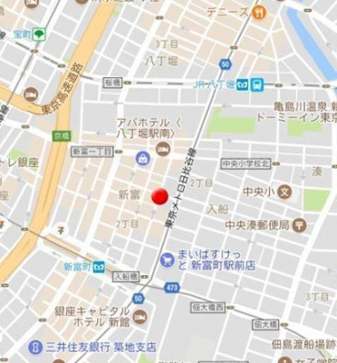 【地図】 | Log銀座東（ログ銀座東）