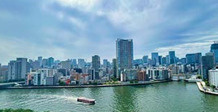 リバーシティ21スカイライトタワーの展望