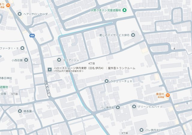 伊丹市東野　新築一戸建ての地図