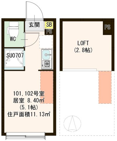 【間取り】 | エルピス鷺ノ宮