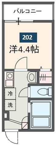 MELDIA東向島Ⅰの間取り