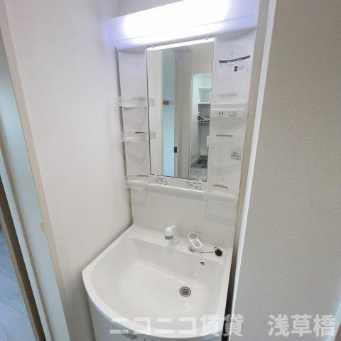 MELDIA東向島Ⅰの洗面所