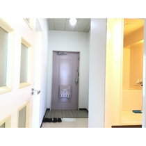 落ち着いた玄関です