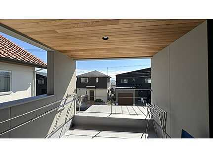 広島市安佐南区山本新町４丁目のバルコニー