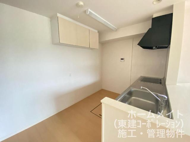 ココア　ブラウンBのキッチン|キッチン