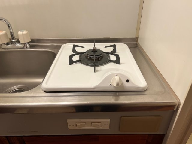 【キッチン】 | ユトリロ平川本町 | 一口ガスコンロ