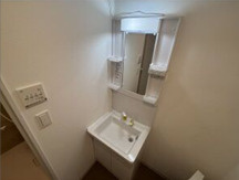 【洗面所】 | ジーメゾン所沢下安松アリア | 明るい洗面所です