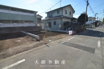 【前面道路含む現地写真】 | 座間市相模が丘５丁目　売地　全2区画【仲介手数料無料】