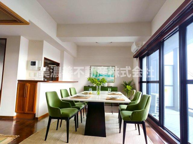 ６６２０１　藤和シティホームズ梅林のダイニング|※CGホームステージング　実際には家具はつきません