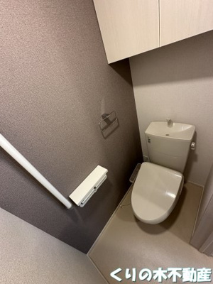 【トイレ】 | ブライト・レジデンス　Ⅰ | シンプルで使いやすいトイレです