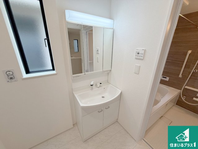 羽曳野市樫山　新築一戸建ての外観|現在の進捗状況です！順調に作業進行中、完成が待ち遠しいです！詳細の間取り等、お気軽にお問い合わせください！