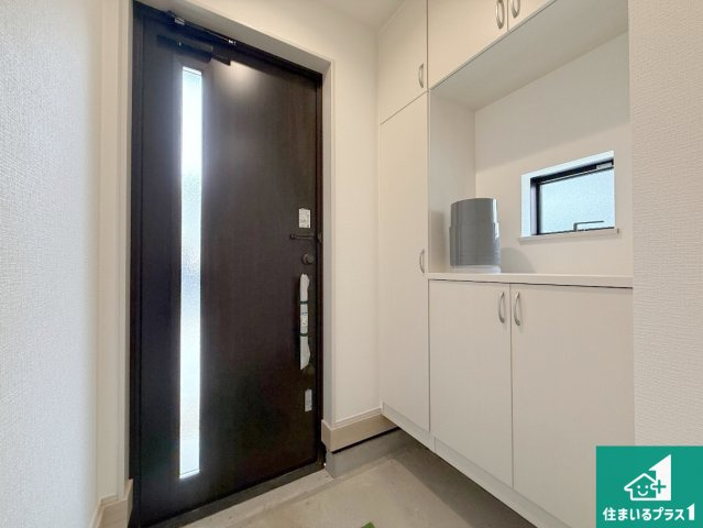 羽曳野市樫山　新築一戸建ての外観|現在建築中！落ち着いた街並みで新生活を始めることが出来そう！周辺の物件も併せてご紹介させて頂きます！