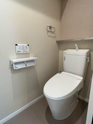 【トイレ】 | エスタールビル | シンプルで使いやすいトイレです