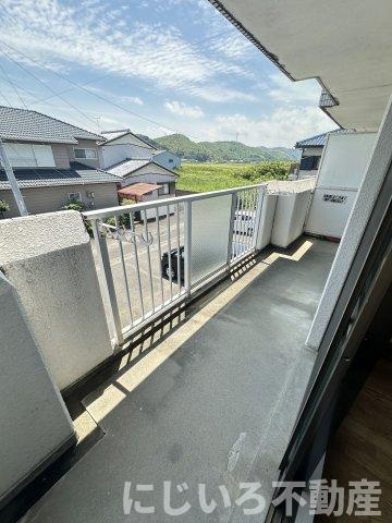 グレースソシアのバルコニー