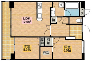 【間取り】 | イーストガーデン峰