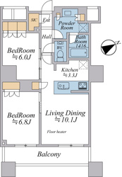 【間取り】 | 現地まで、当社スタッフがお車にて、「お迎え・お送り」をしております。ぜひお気軽にお問い合わせくださいませ♪