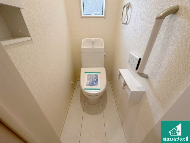 神戸市西区竹の台　新築一戸建ての外観|周辺は落ち着いた街並みの住宅地！子育てがしやすい住環境です！まだ未完成ですが、現地でしかわからない事もございます。是非一度ご覧ください。