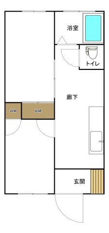 【間取り】 | 第一岸マンション