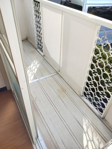 レジデンスＳⅡのバルコニー|広々としたバルコニーです