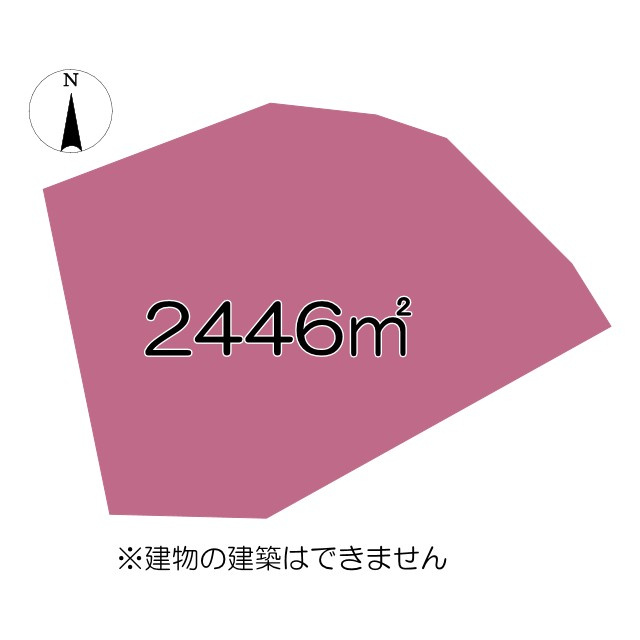 売土地　富士市大淵の土地図|土地図です。