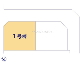 【区画図】 | 名古屋市南区呼続２丁目1201【仲介手数料無料】新築一戸建て　1号棟