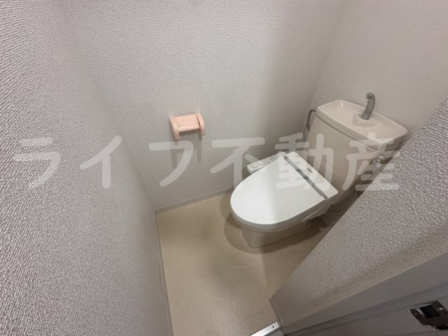 メゾン瓜生堂のトイレ|落ち着いたトイレです
