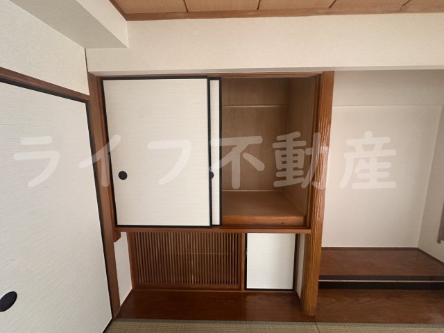 メゾン瓜生堂の収納|専用の収納スペースです