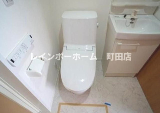 ミネット桜ヶ丘※初期費用分割あと払いサービス利用可能物件のトイレ|他号室参考写真