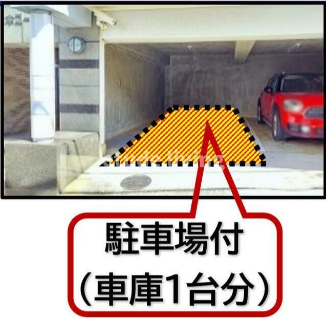 MAC志木コートの駐車場