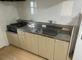 深江橋コーポＦ棟　1階のキッチン