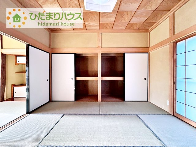 【収納】 | 筑西市桑山　中古戸建 | 和室の収納は横開きクローゼット！
しまった物の出し入れも楽々です(^^)